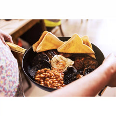 Staub | 11-inch, Frying Pan Buster+Punch, Matte Black | Cast Iron