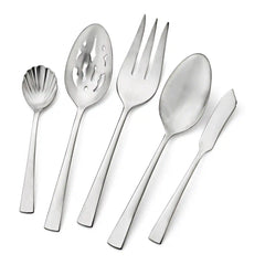 ZWILLING | 45-pc Satin Flatware Set, 18/10 Stainless Steel, No-Color | Bellasera (matted)