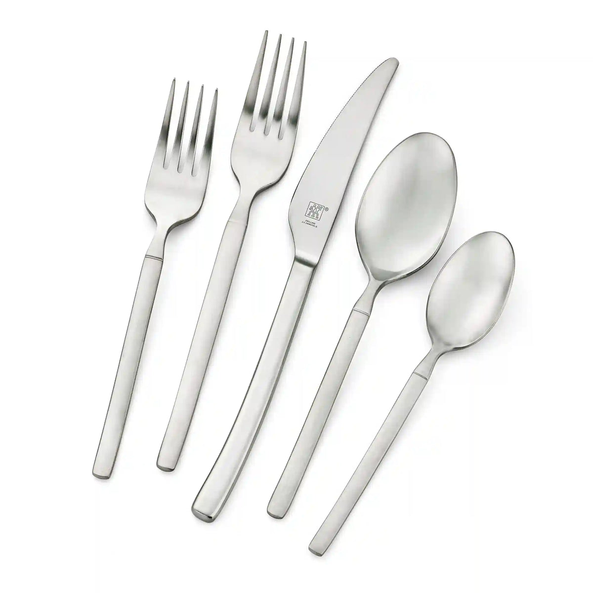 ZWILLING | 45-pc Opus Satin Flatware Set, 18/10 Stainless Steel  | Opus (matted)