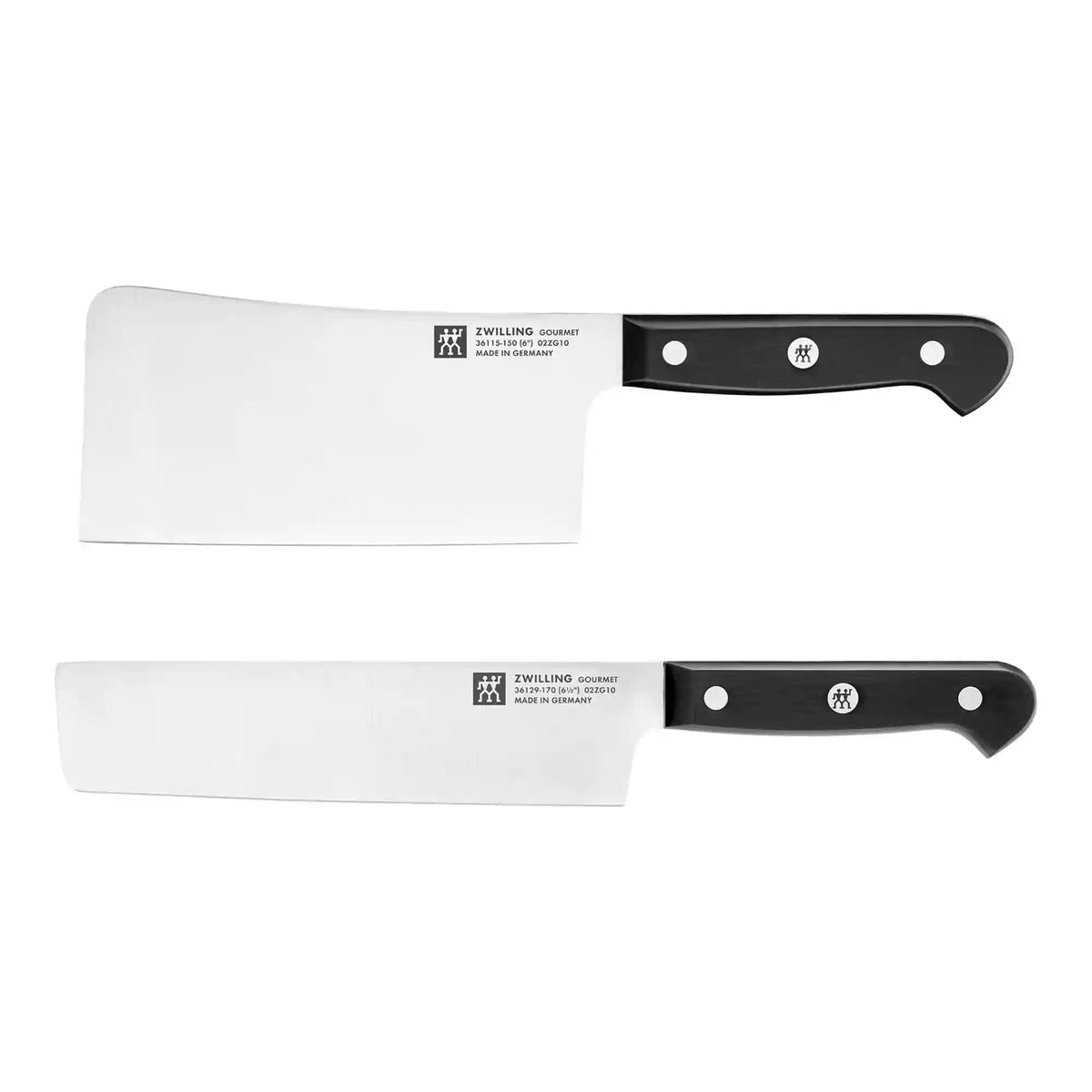 ZWILLING | 2-pc Cleaver and Nakiri Set | Gourmet